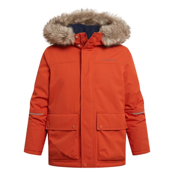 Craghoppers Childrens/Kids Sundon Waterproof Jacket Carnelian Orange 13 Years