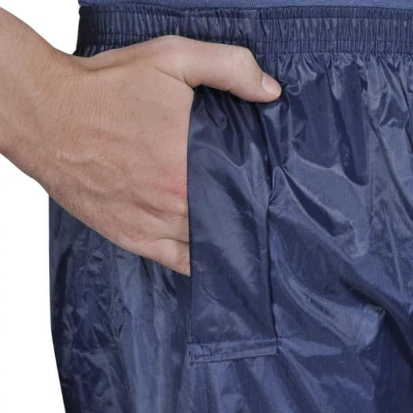 vidaXL Mænds Blå 2 Dele regn Dragt med hætte XL