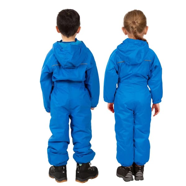 Trespass Kids Unisex Dripdrop Padded Waterproof Rain Suit