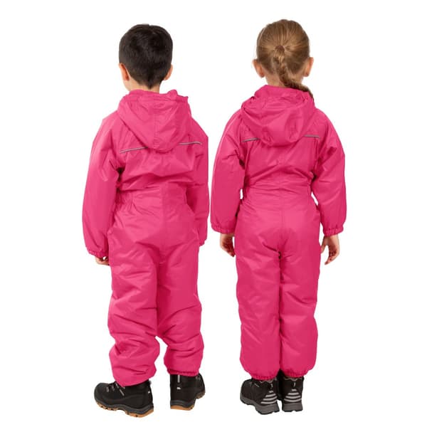 Trespass Kids Unisex Dripdrop Padded Waterproof Rain Suit