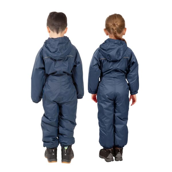 Trespass Kids Unisex Dripdrop Padded Waterproof Rain Suit