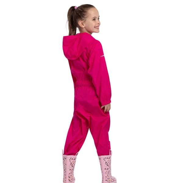Trespass Childrens/Kids Button Waterproof Rain Suit
