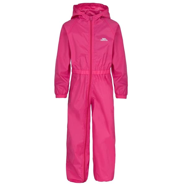 Trespass Childrens/Kids Button Waterproof Rain Suit