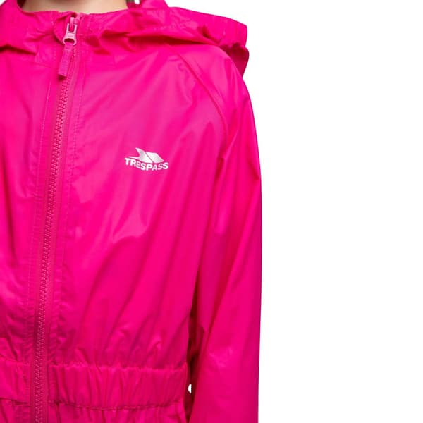 Trespass Childrens/Kids Button Waterproof Rain Suit