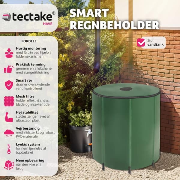 Regnvandsbeholder - 500 L