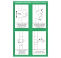 Miniatyrbild 4 av 4: Regnvattenuppsamlare / fälla med ventil - 80mm - brun