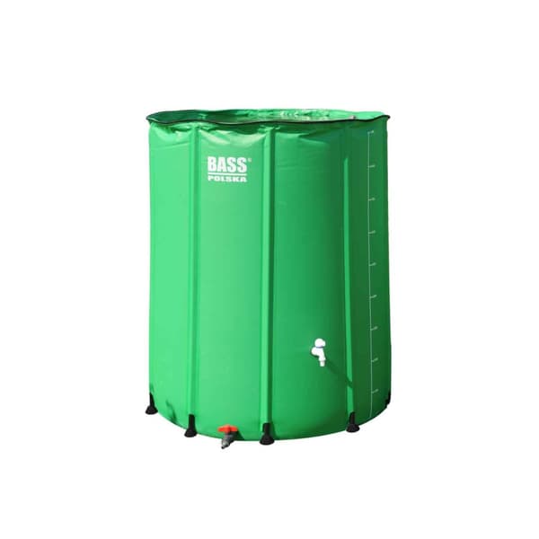 Regnvattentunna 1000 l, grön