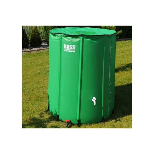 Regnvattentunna 1000 l, grön