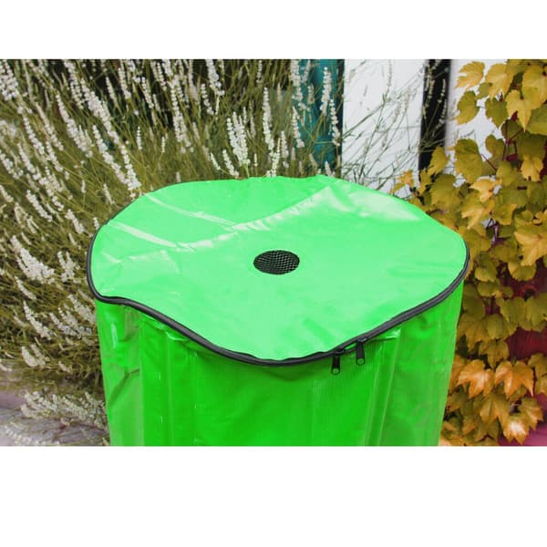 Regnvandstønde 1000 l, grøn