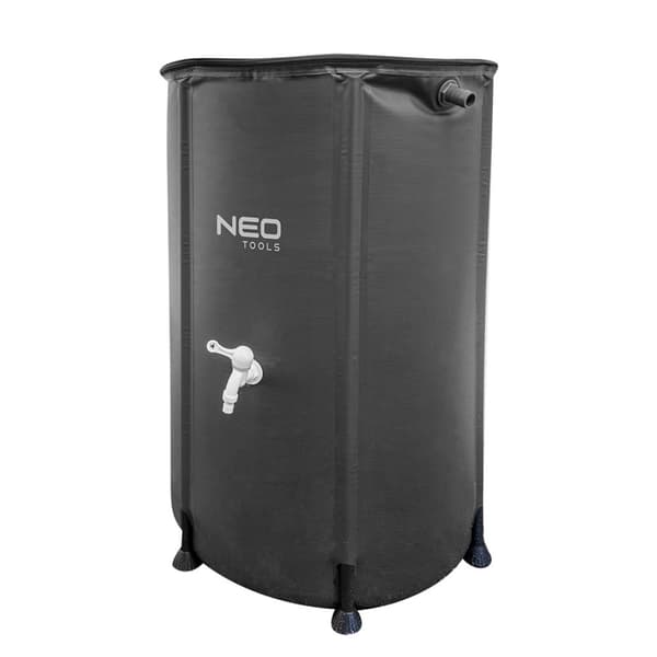 Hopfällbar regnvattentank, 250 L, PVC