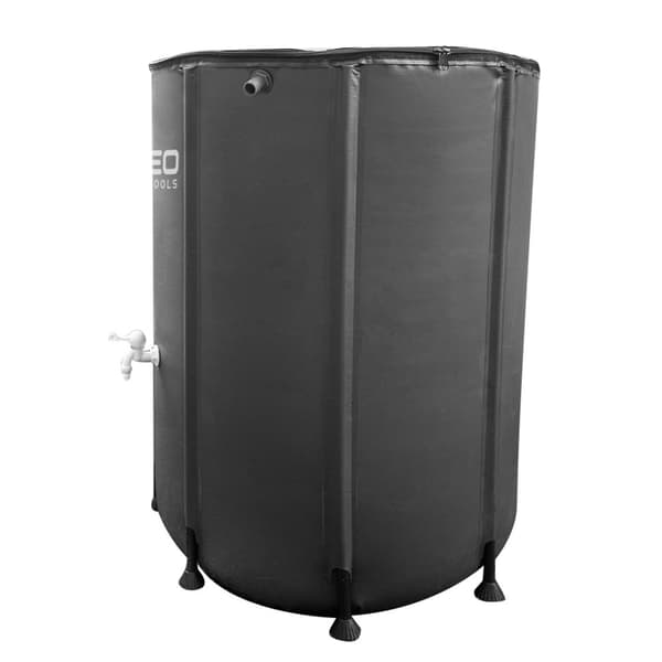 Hopfällbar regnvattentank, 500 L, PVC