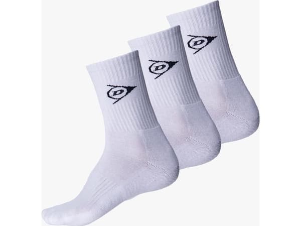 Strumpor unisex DUNLOP Crew storlek 39-46, 3-pack