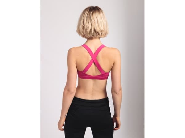 Odlo Biustonosz Medium Support Bra Top różowy r. S (170221)