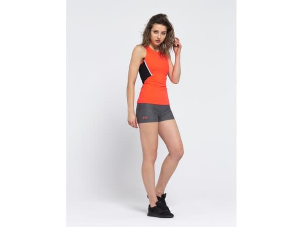 Under Armour Top Mirror Cross Back Tank kolor czerwony r. S (1298579-963)