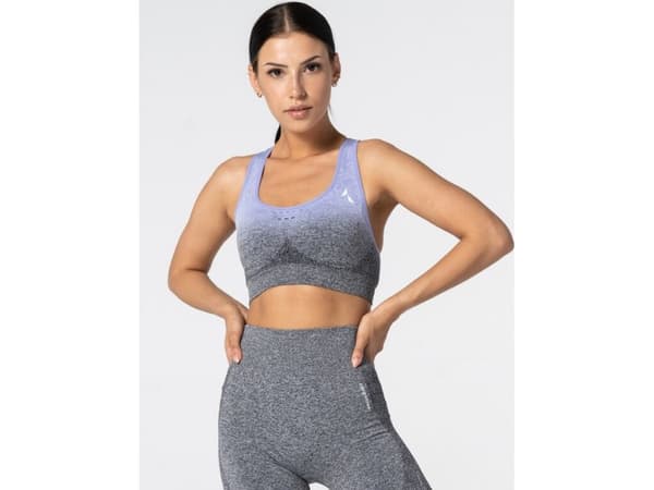 Carpatree Biustonosz Phase Seamless Bra Purple & Grey Ombre r. XS