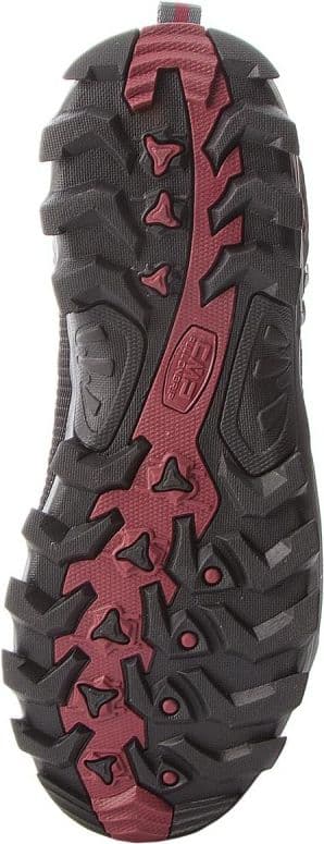 Buty trekkingowe męskie CMP Rigel Mid Trekking Shoe Wp Asphalt/Syrah r. 44 (3Q12947-62BN)
