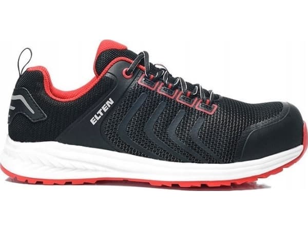 Sourcing Shoes ELTEN Livas black red low ESD S1P, black 45