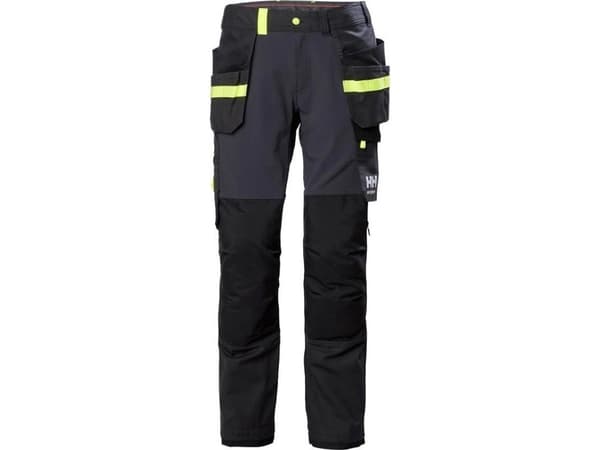 Helly Hansen Pants HELLY HANSEN Oxford 4X Cons Pant, grey/black C46