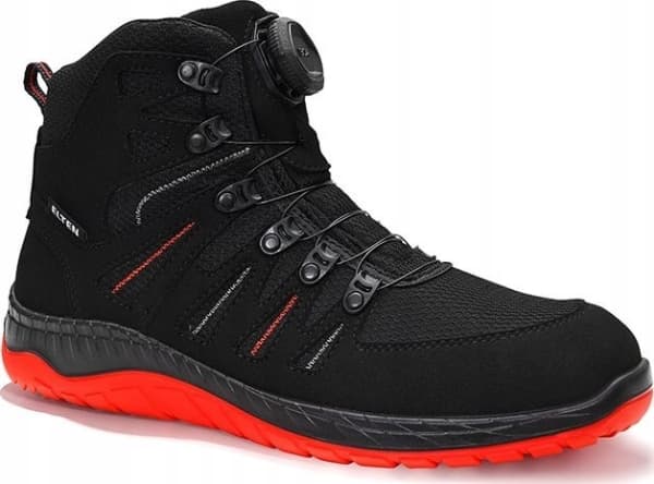 Sourcing Shoes ELTEN Maddox Boa Mid ESD S3 SRC, black/red 48