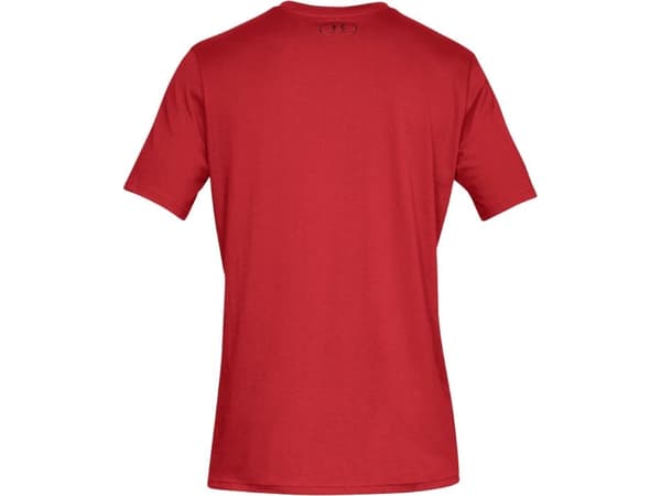 Herre T-skjorte Under Armour Boxed Sportstyle SS rød 1329581 600 (M)