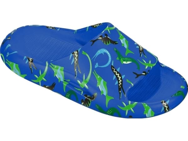 Blå blå tøfler til barn. BECO OCEAN DINOS 9275 6 22/23 blå