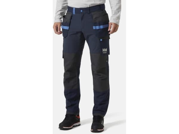 Helly Hansen Pants HELLY HANSEN Oxford 4X Cons Pant, black/blue C46
