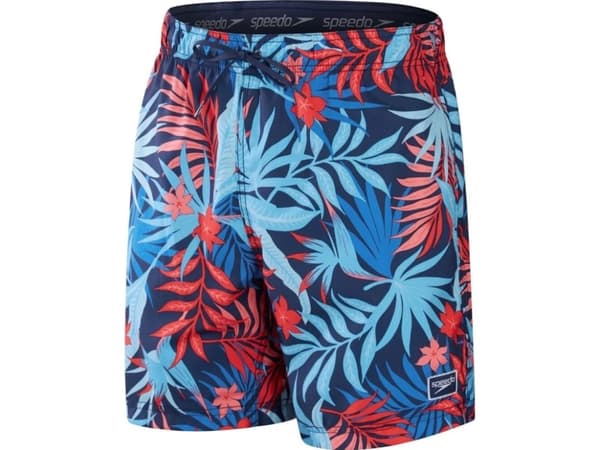 Speedo Herreshorts Speedo PRINT REDONDO EDGE VOLLEY 17" 410 peacoat/trykk størrelse XXL