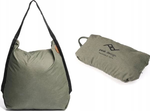 Torba Peak Design Torba PeakDesign Packable Tote Sage - szarozielony