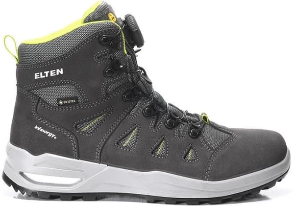 Shoes ELTEN Riley XXF Boa GTX Mid ESD O2 WR CI, gray 48