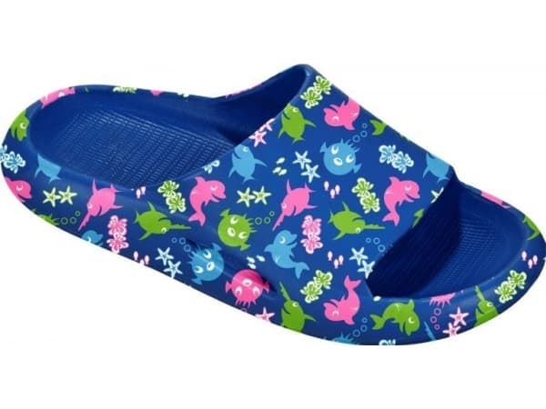 Blå Blå Tofflor för barn BECO SEALIFE 9274 6 28/29 blå