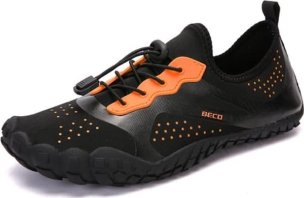 Aqua shoes unisex BECO 90685 3 42 black/coral