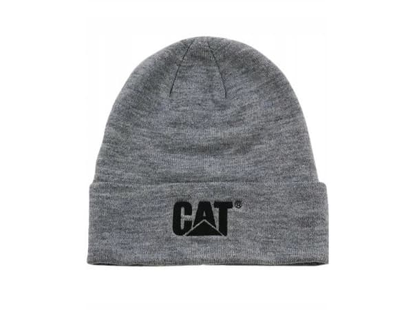Winter hat CAT, 100% acrylic, gray