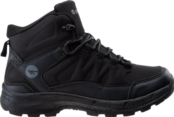 hitec Hi-tec Selven Mid Teen barnesko, sort, størrelse 38