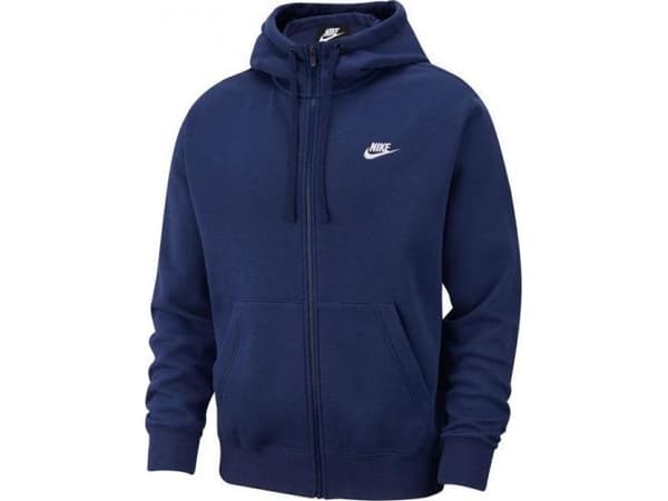 Nike Sweatshirt Nike NSW Club hettegenser FZ M BV2645-410, størrelse: M