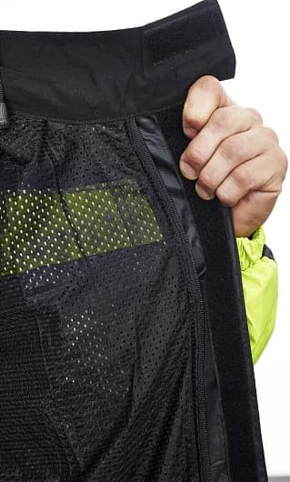 Regndrakt Todelt Unisex Svart/Neon Gul Regndrakt Regndrakt - MCV DS5