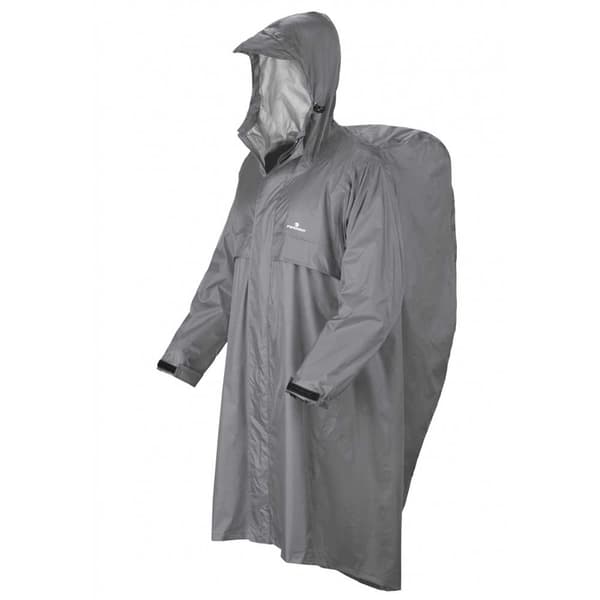 Ferrino Poncho Trekker Ripstop Grå L-XL Mand