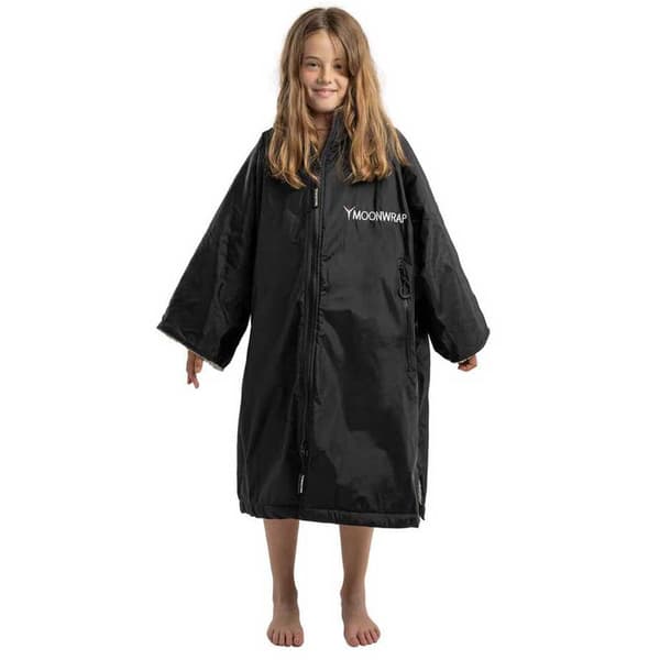 Frostfire Poncho Moonwrap Svart 5-8 Years