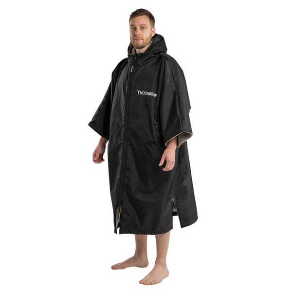 Frostfire Kortärmad Poncho Moonwrap Svart  Man