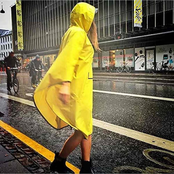 The Peoples Vandtæt Poncho Hardy 3.0 Gul  Mand