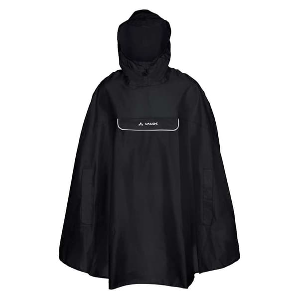 Vaude Bike Vandtæt Poncho Valdipino Sort S Mand