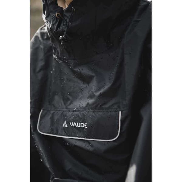 Vaude Bike Vandtæt Poncho Valdipino Sort S Mand