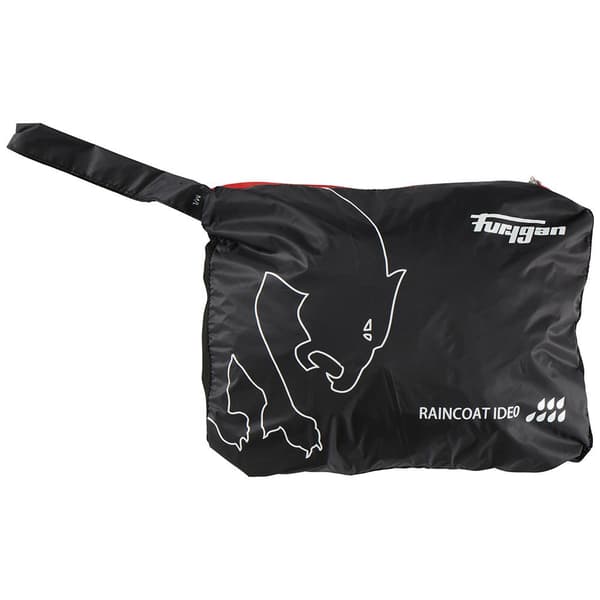 Furygan Regnjakke Ideo Sort 3XL-4XL Mand