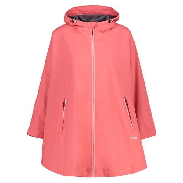 Cmp Poncho Fix Hood 32x5846 Rosa S Kvinde