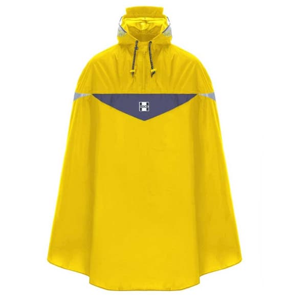 Hock Vandtæt Poncho Super Praktiko Gul XL Mand