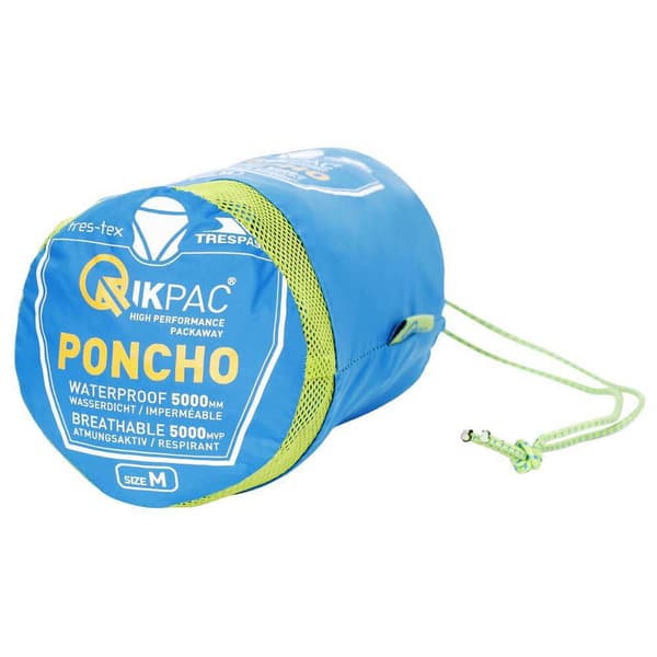 Trespass Poncho Qikpac Blå S Kvinna