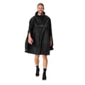 Miniatyrbillede 1 af 10: Vaude Bike Vandtæt Poncho Valdipino Sort M Mand