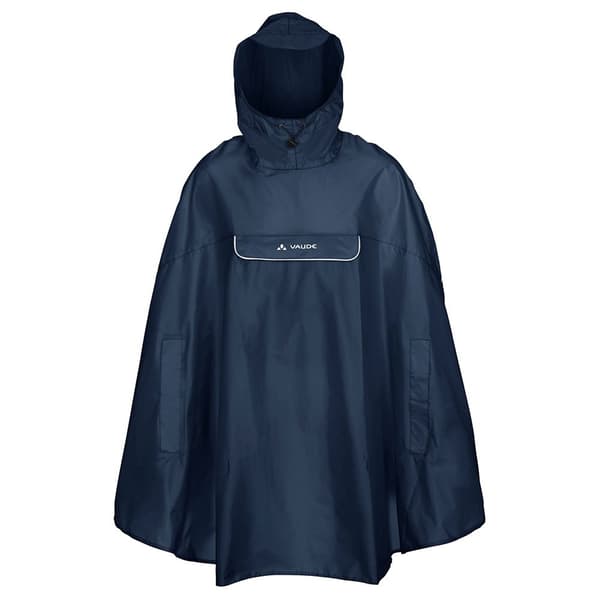 Vaude Bike Vattentät Poncho Valdipino Blå M Man