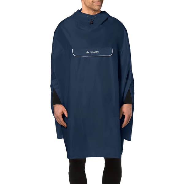 Vaude Bike Vattentät Poncho Valdipino Blå M Man