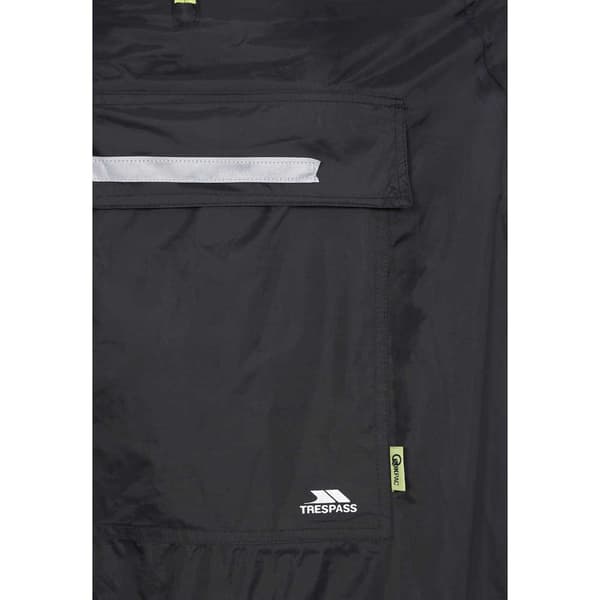 Trespass Poncho Qikpac Sort S Kvinde