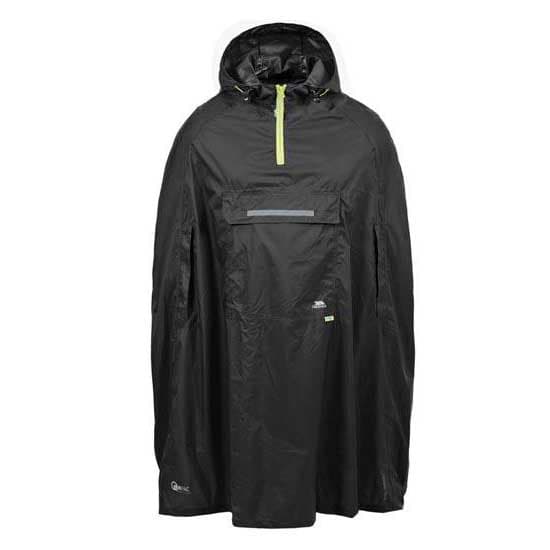 Trespass Poncho Qikpac Sort S Kvinde
